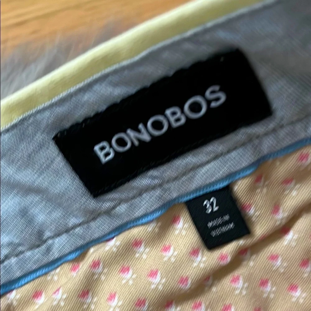 BONOBOS - Men’s Yellow Shorts